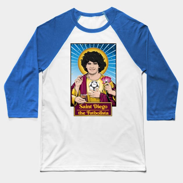 saint diego maradona Baseball T-Shirt by brandonluo